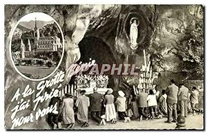 Seller image for Carte Postale Ancienne Lourdes Souvenir de Lourdes for sale by CPAPHIL