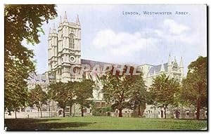 Bild des Verkufers fr Carte Postale Ancienne London Westminster Abbey zum Verkauf von CPAPHIL