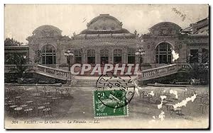 Carte Postale Ancienne Vichy Le Casino La Veranda