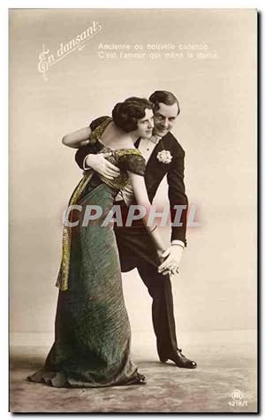Bild des Verkufers fr Carte Postale Ancienne Fantaisie Femme Danse zum Verkauf von CPAPHIL