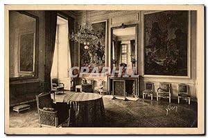Carte Postale Ancienne La Douce France Château de Compiegne Le Salon Circulaire
