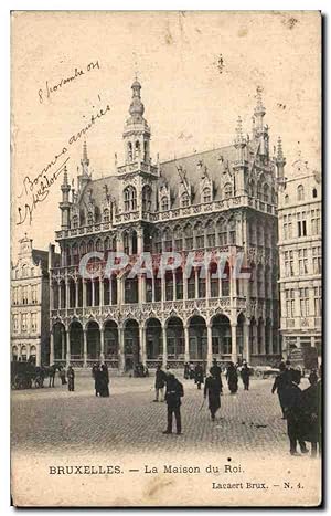 Carte Postale Ancienne Bruxelles La Maison Du Roi