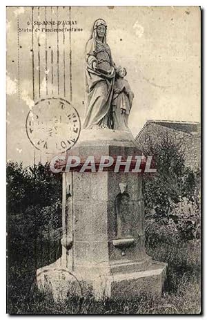 Image du vendeur pour Carte Postale Ancienne Ste Anne D'Auray Statue de l' ancienne fontaine mis en vente par CPAPHIL