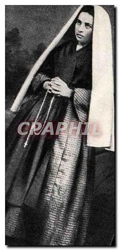 Carte Postale Ancienne Lourdes Sainte Bernadette Soubirous