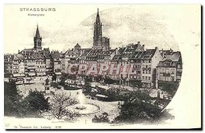 Bild des Verkufers fr Reproduction Strassburg Kleberplatz zum Verkauf von CPAPHIL
