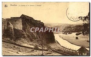 Carte Postale Ancienne Bouillon Le Château et la Semois I'Abattoir