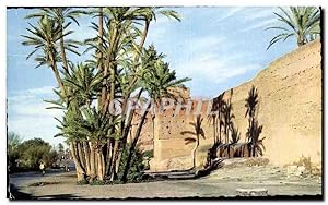 Carte Postale Semi Moderne Marrakech Les Remparts Maroc