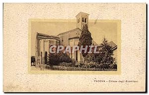 Carte Postale Ancienne Padova Chiesa Degli Eremitani