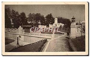 Image du vendeur pour Carte Postale Ancienne La Basilique De Lisieux Le chemin de Croix extrieur vue gnrale mis en vente par CPAPHIL