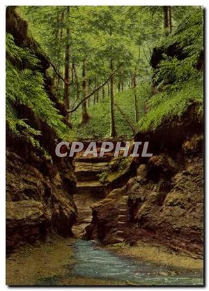 Bild des Verkufers fr Carte Postale Ancienne Turkey Run State Park Marshall Indiana zum Verkauf von CPAPHIL
