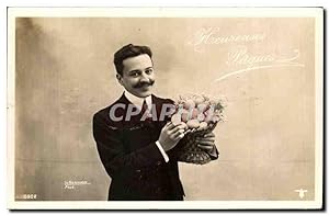Bild des Verkufers fr Carte Postale Ancienne Fantaisie Homme oeufs zum Verkauf von CPAPHIL