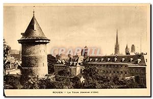 Carte Postale Ancienne Rouen La Tour Jeanne d'Arc