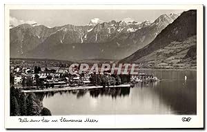 Bild des Verkufers fr Carte Postale Ancienne Zell am See die Perle der Alpen zum Verkauf von CPAPHIL