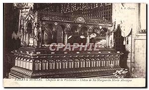 Image du vendeur pour Carte Postale Ancienne Paray Le Monial Chapelle De La Visitation Chasse De Ste Marguerite Marie Alacoque mis en vente par CPAPHIL