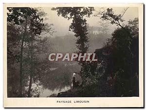 Carte Postale Ancienne Paysage Limousin