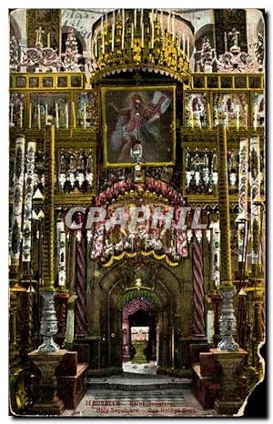 Bild des Verkäufers für Carte Postale Ancienne Jerusalem Saint Sepulcre zum Verkauf von CPAPHIL