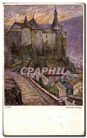 Carte Postale Ancienne Clervaux