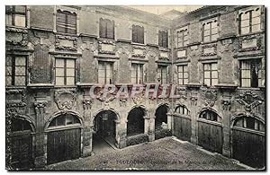 Carte Postale Ancienne Toulouse Intérieur de la maison de pierre