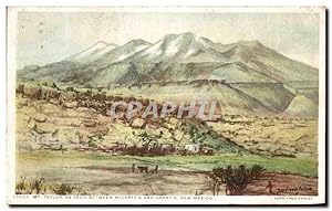 Carte Postale Ancienne Mt Taylor As Seen Bzeween Macarty's and Grant's New Mexico