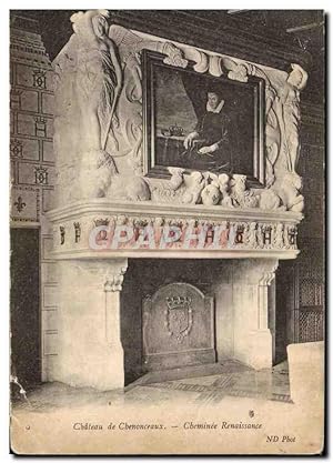 Seller image for Carte Postale Ancienne Chteau de Chenonceaux Cheminee Renaissance for sale by CPAPHIL