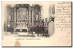 Image du vendeur pour Carte Postale Ancienne Courville Sanctuaire de l'Eglise mis en vente par CPAPHIL