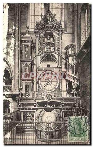 Carte Postale Ancienne Strassburg Astronomische Uhr