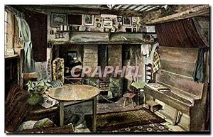 Imagen del vendedor de Carte Postale Ancienne Stratford On Avon Ann Hathaway's Cottage Interior a la venta por CPAPHIL