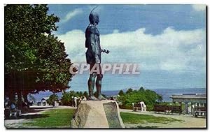 Carte Postale Ancienne Statue Of Massasoit By Cyrus dallin Plymouth massachusetts