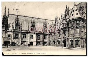 Image du vendeur pour Carte Postale Ancienne Rouen La Cour du Palais de Justice mis en vente par CPAPHIL