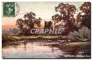 Carte Postale Ancienne Berkshire Wargrave Chruch
