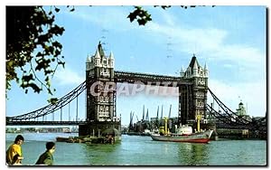 Bild des Verkufers fr Carte Postale Ancienne Tower Bridge London zum Verkauf von CPAPHIL