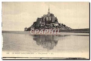 Bild des Verkufers fr Carte Postale Ancienne Le Mont Saint Michel vue gnrale zum Verkauf von CPAPHIL