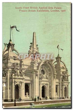 Seller image for Image South Front British Applied Arts Palace Franco British Exhibition London 1908 for sale by CPAPHIL