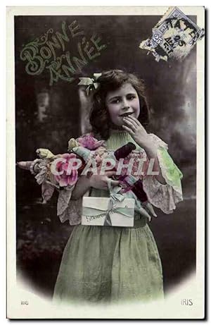 Image du vendeur pour Carte Postale Ancienne Fantaisie Enfant Marionnettes mis en vente par CPAPHIL