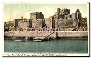 Carte Postale Ancienne Peel Castle Isle of Man