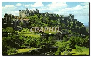 Imagen del vendedor de Carte Postale Ancienne The Castle Edinburgh a la venta por CPAPHIL