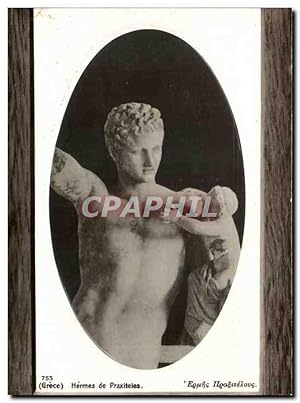 Bild des Verkufers fr Carte Postale Ancienne Hermes De Praxiteles Grece zum Verkauf von CPAPHIL