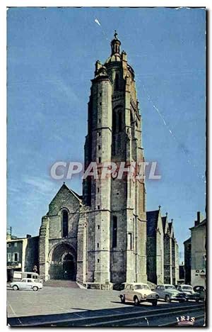 Seller image for Carte Postale Ancienne Bressuire Eglise Notre Dame Tour Bel Ouvrage De Larenaissance for sale by CPAPHIL
