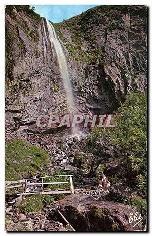 Carte Postale Semi Moderne Le Mont Dore La Grande Cascade Descendant Des Plateaux De Durbize