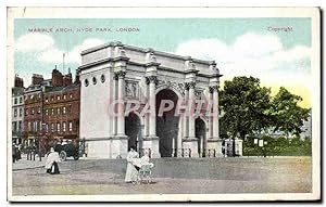 Seller image for Carte Postale Ancienne Marble Arch Hyde Park London for sale by CPAPHIL