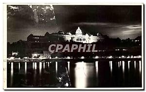 Carte Postale Ancienne Budapest A Kivilagitott Kiralyi Var