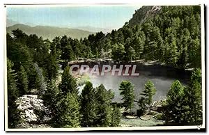 Carte Postale Ancienne La Corse île De Beaute Lac de Creno