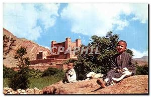 Image du vendeur pour Carte Postale Ancienne Pittoresque Afrique Du Nord Poesie du Sud Enfants mis en vente par CPAPHIL