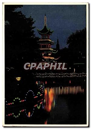 Bild des Verkufers fr Carte Postale Semi Moderne Tivoli Copenhagen danemark zum Verkauf von CPAPHIL