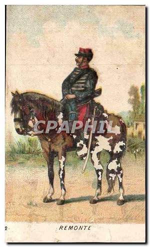 Seller image for Chromo Cavalerie de Remonte Cheval Militaria for sale by CPAPHIL