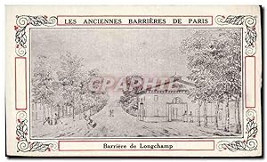 Bild des Verkufers fr Image Les anciennes barrieres de paris Barriere de Longchamp zum Verkauf von CPAPHIL