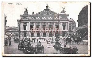Image du vendeur pour Carte Postale Ancienne Paris L'Opera mis en vente par CPAPHIL