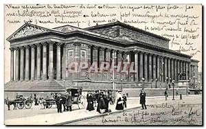 Carte Postale Ancienne St George's Hall Liverpool