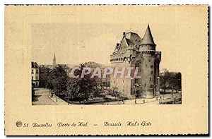 Carte Postale Ancienne Bruxelles Porte De Hal
