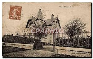 Image du vendeur pour Carte Postale Ancienne Villa L'Oasis mis en vente par CPAPHIL